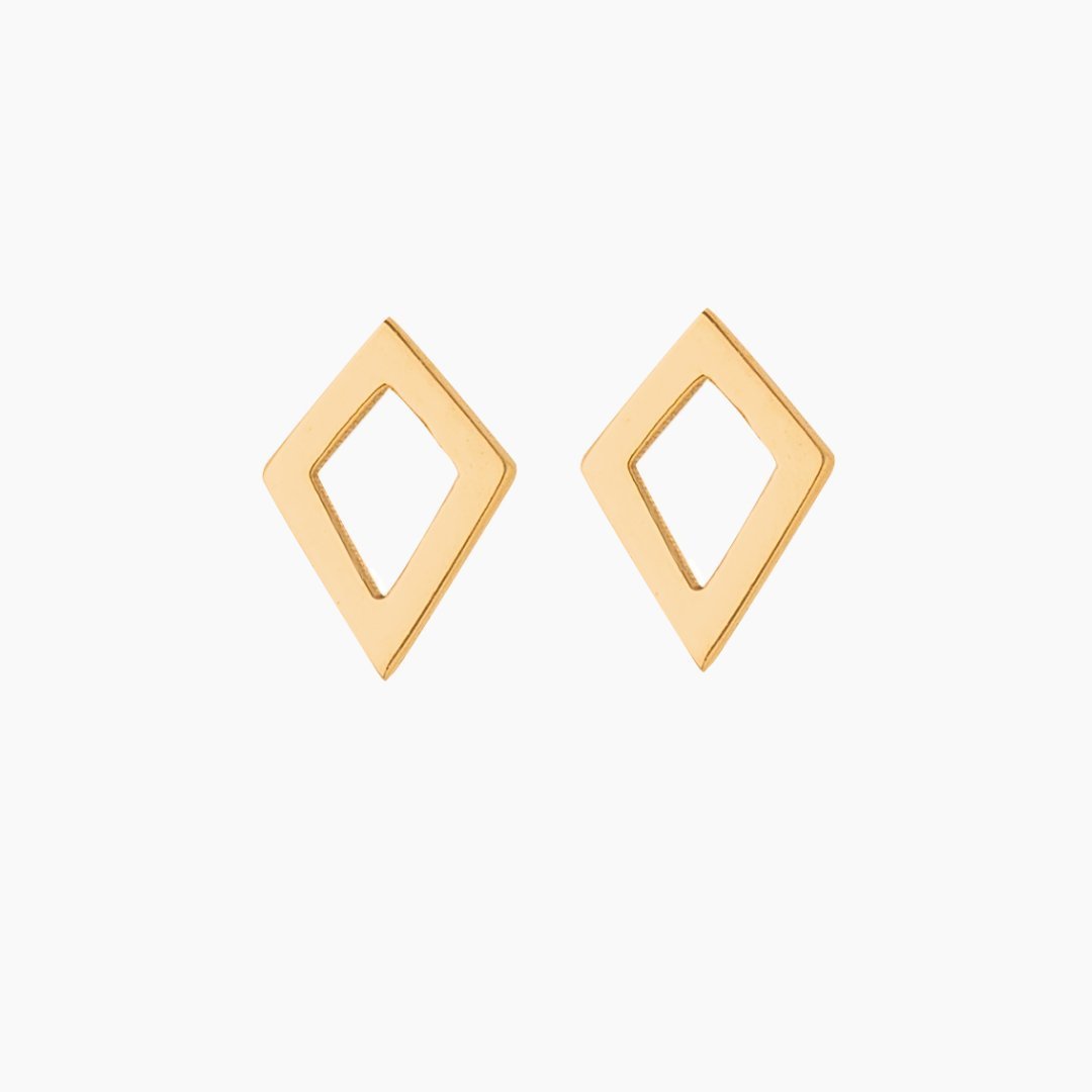 14k Gold Kappa Alpha Theta Kite Earrings | mazi + zo sorority jewelry