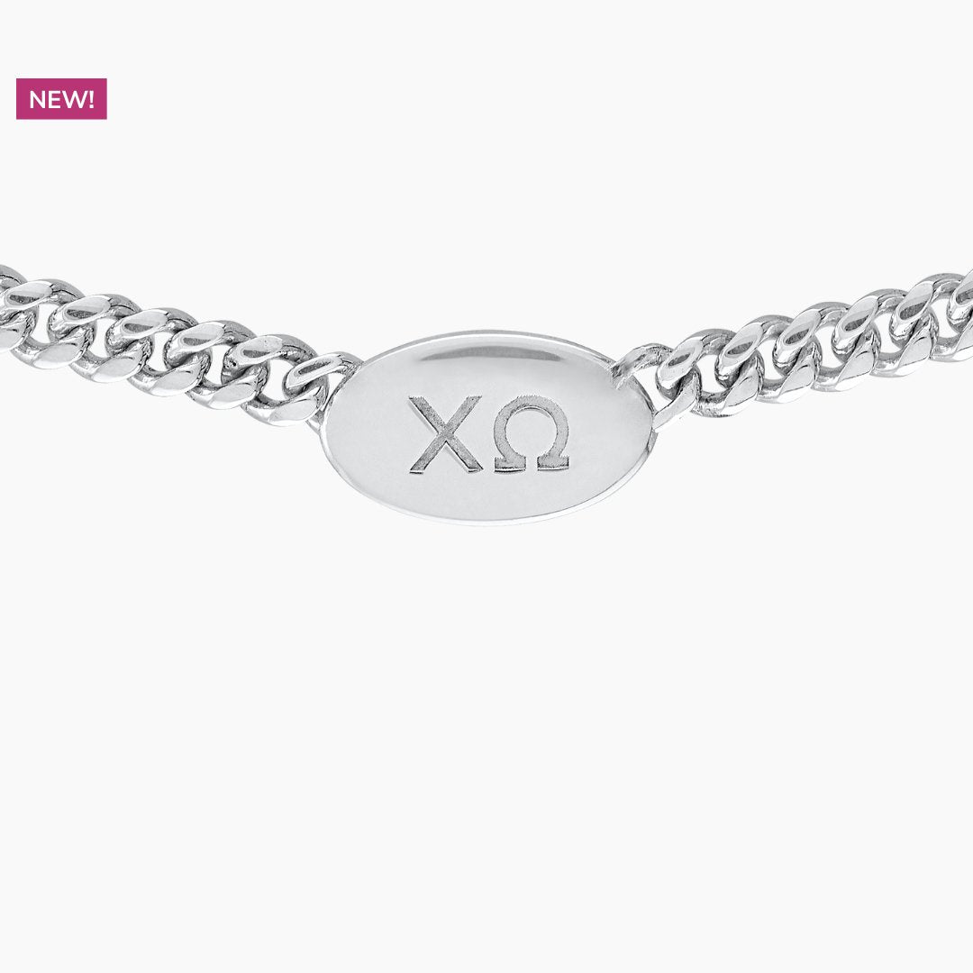 Chi Omega Signet Necklace | mazi + zo sorority jewelry