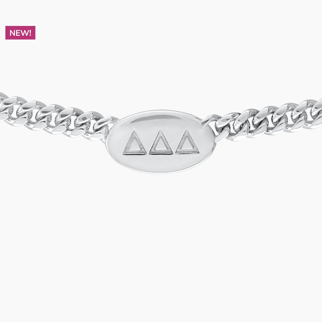 Tri Delta Signet Necklace | mazi + zo sorority jewelry